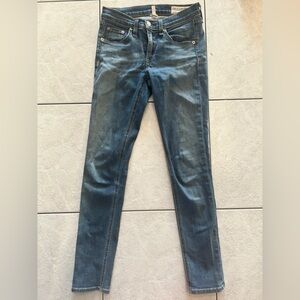 rag & bone Blue Skinny Jeans